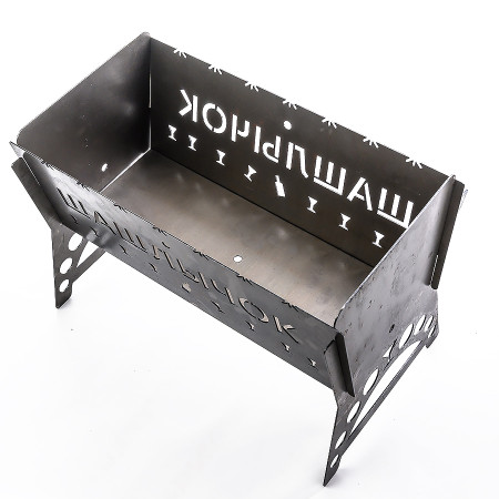 Barbecue collapsible steel "Shashlik" 450*200*250 mm в Липецке