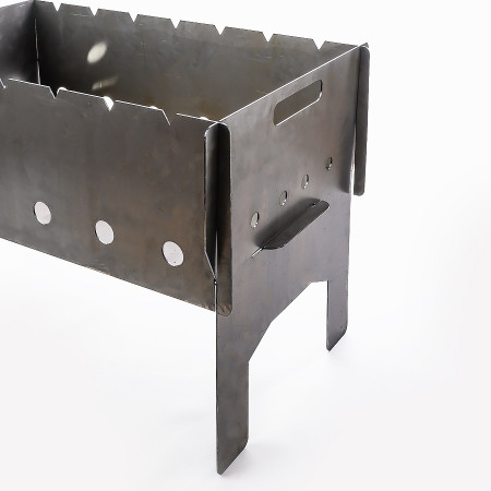 Collapsible steel brazier 550*200*310 mm в Липецке