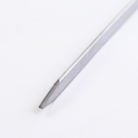 Шампур нержавеющий 670*12*3 мм с деревянной ручкой в Липецке