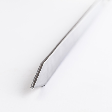 Шампур нержавеющий 620*12*3 мм с деревянной ручкой в Липецке