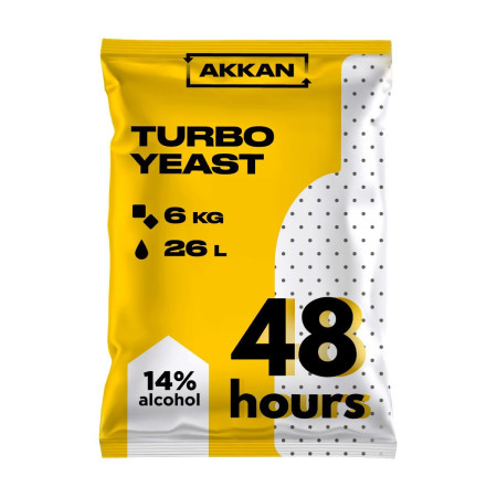 Дрожжи спиртовые AKKAN Turbo Yeast «48» 135 гр. в Липецке