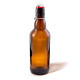 Бутылка темная стеклянная с бугельной пробкой 0,5 литра в Липецке