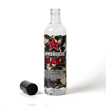 Souvenir bottle "Army" 0.5 liter в Липецке